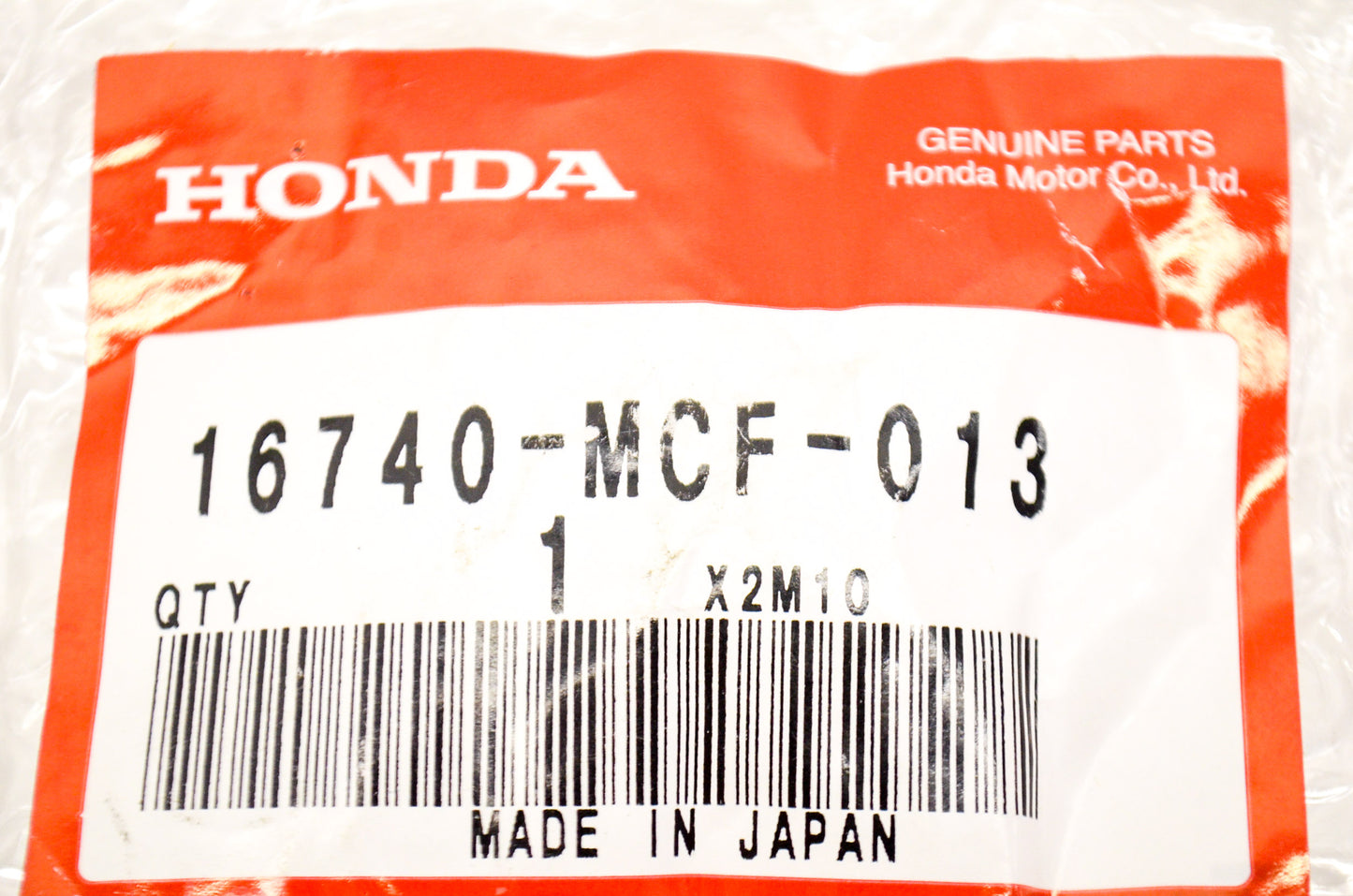 OEM Honda 16740-MCF-013 Pressure Regulator NOS