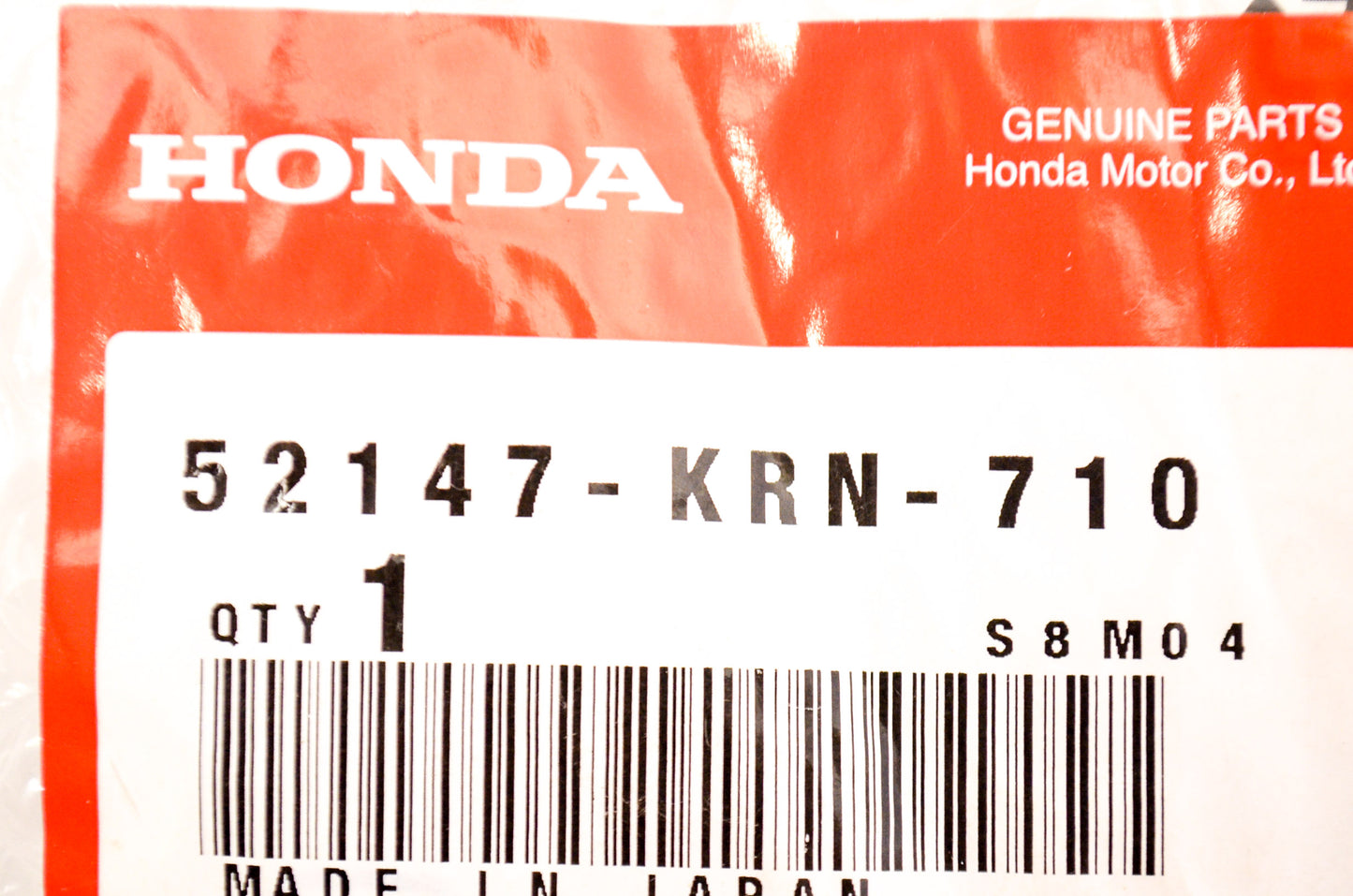 OEM Honda 52147-KRN-710 Chain Guide Plate NOS