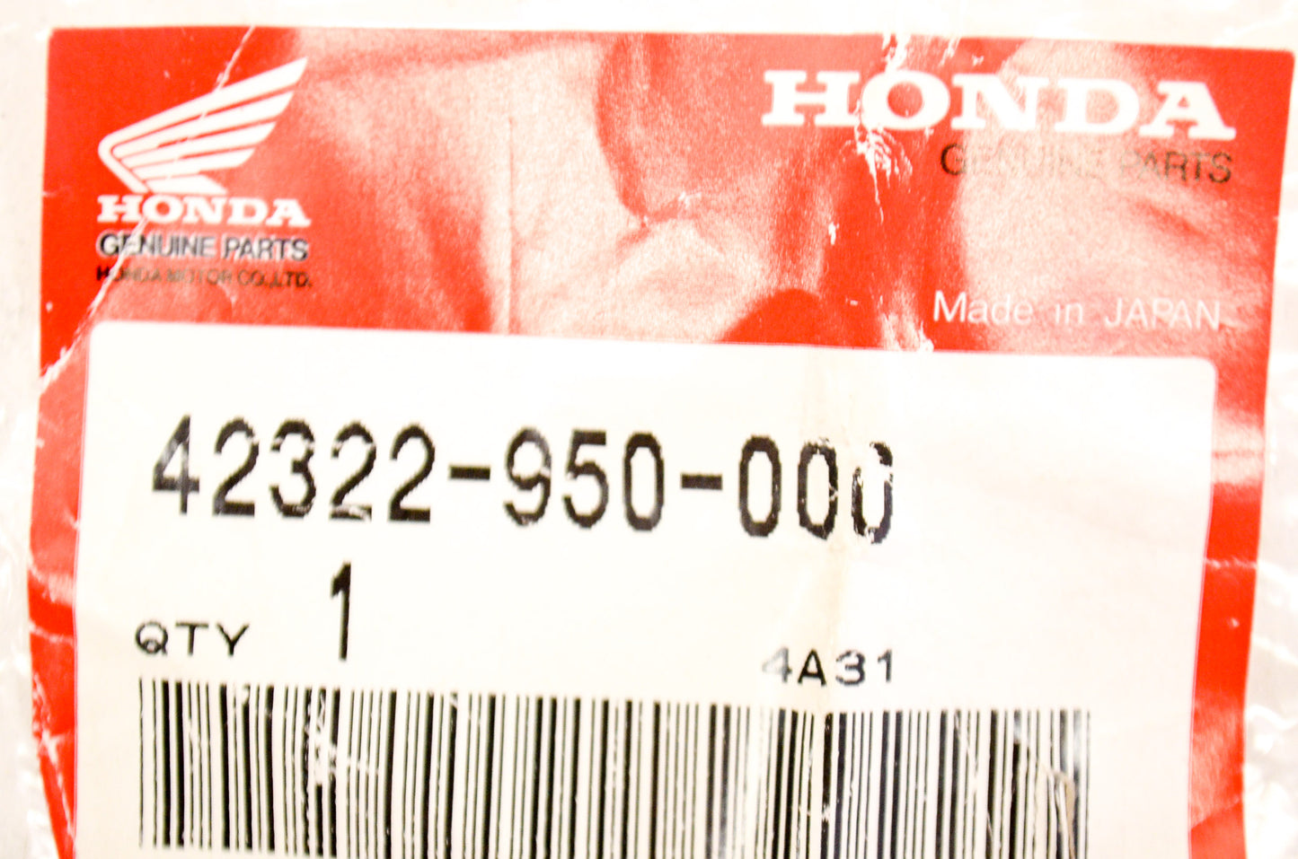 OEM Honda 42322-950-000 Washer (14MM) NOS