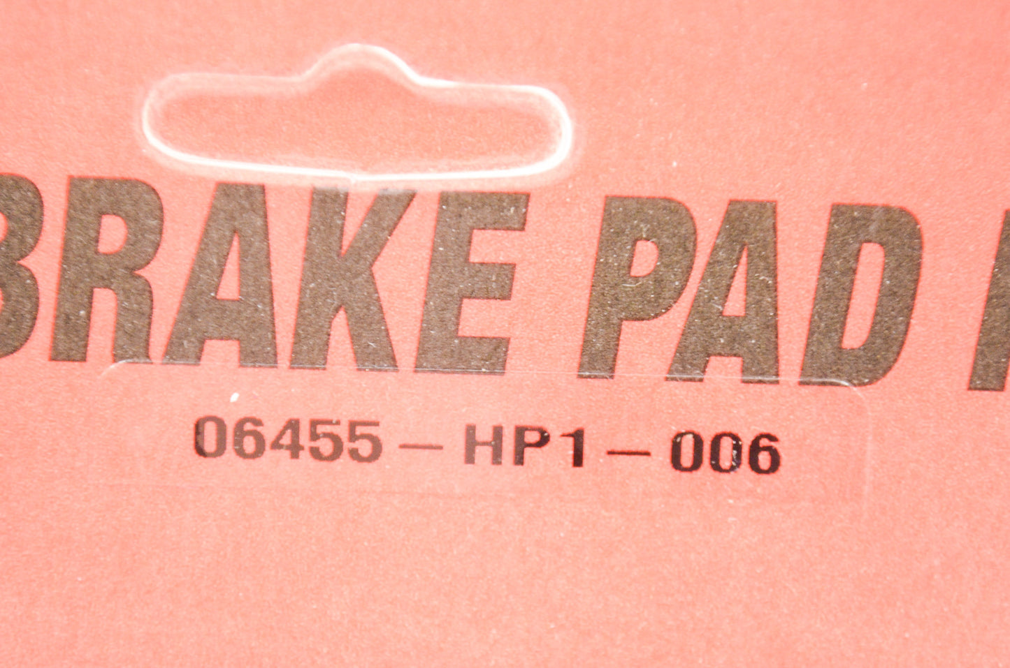 OEM Honda 06455-HP1-006 Front Pad Set NOS
