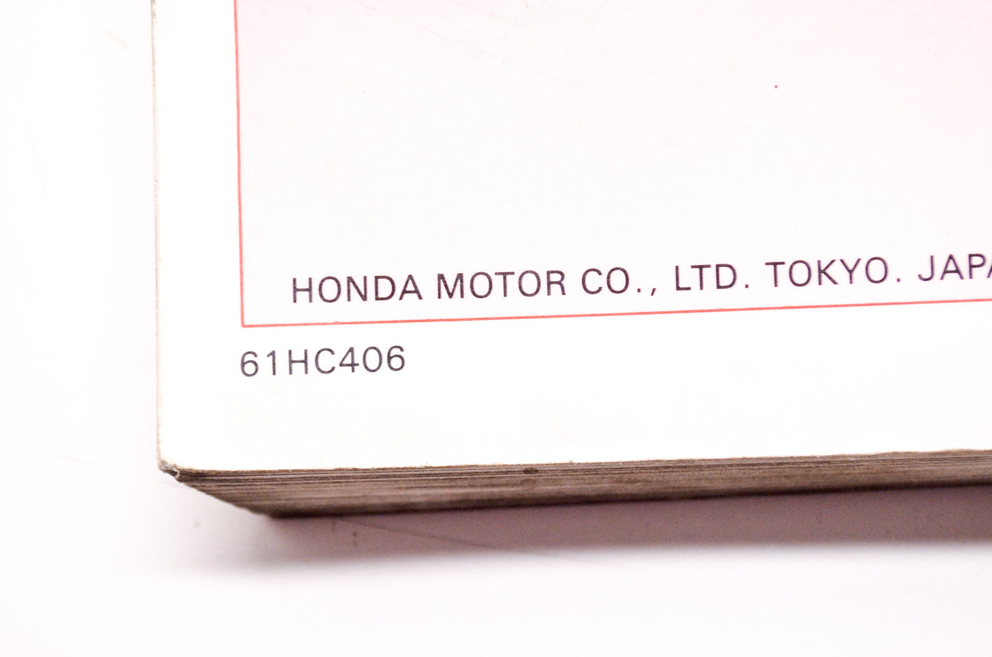 OEM Honda 61HC406 Service Manual TRX300FW 88-94