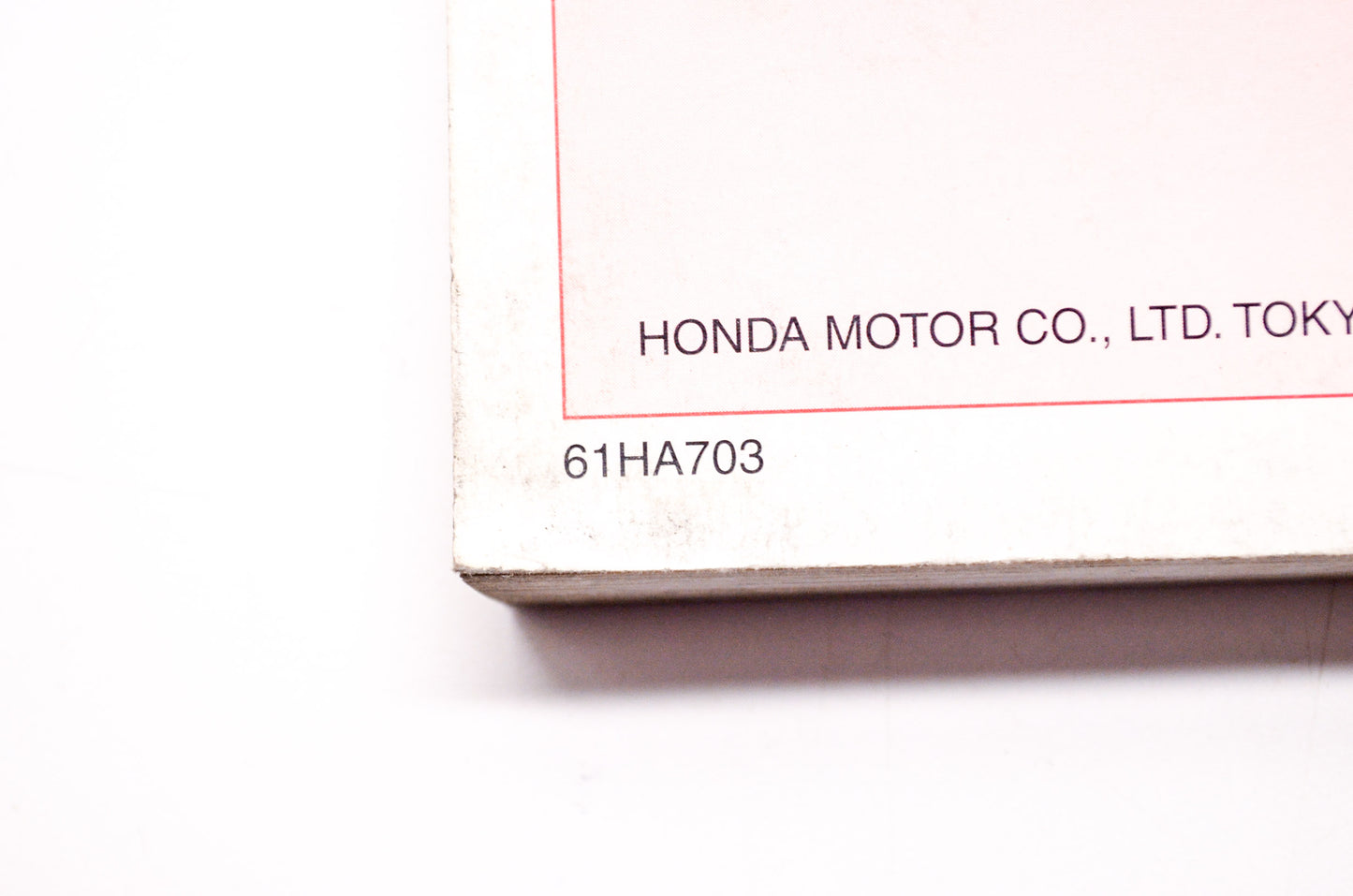 Honda Service Shop Manual TRX350 Fourtrax 4x4 86-87 TRX350D Foreman 4x4 87-89