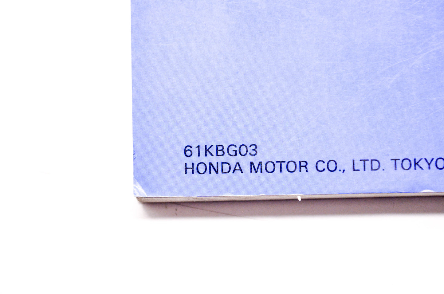 OEM Honda 61KBG03 Service Manual CB750'97