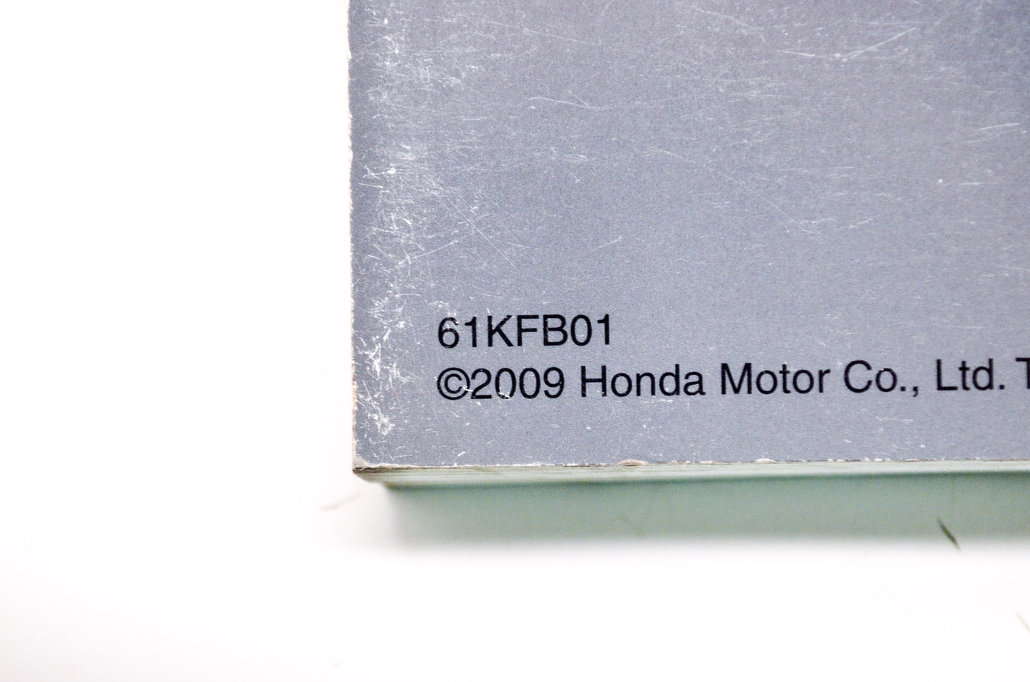 OEM Honda 61KFB01 CRF230L/M 8-09 Service Manual