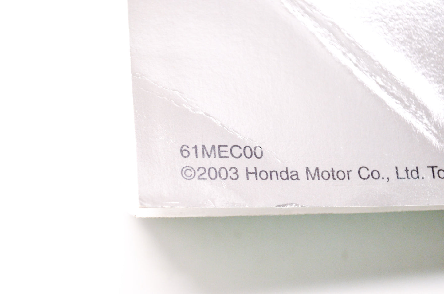 Honda Service Shop Manual 2004 NRX1800 Valkyrie Rune