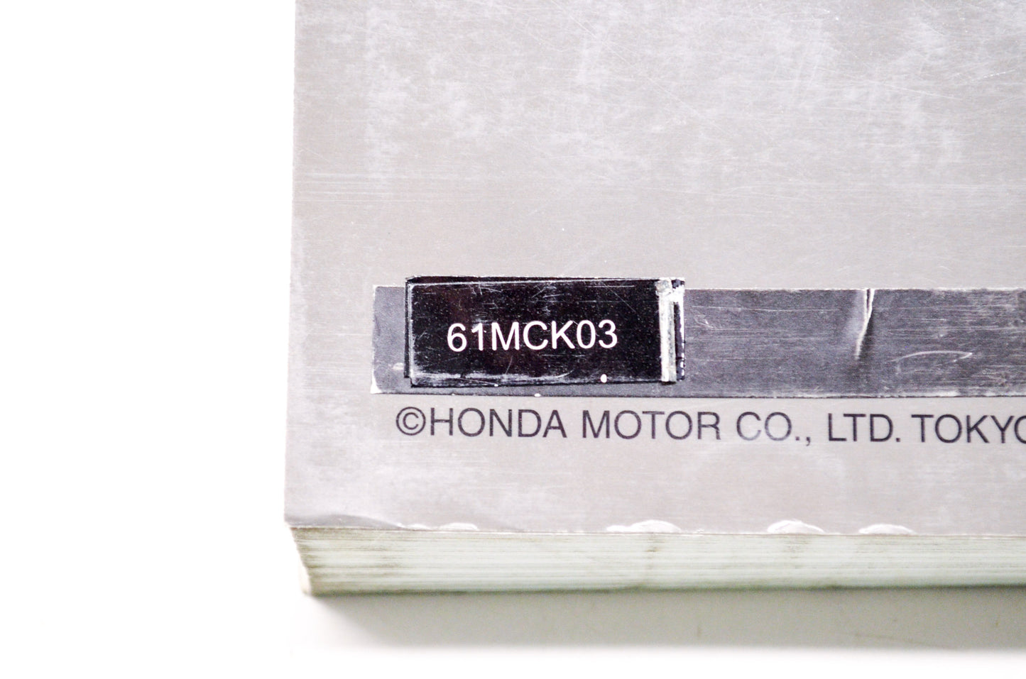 OEM Honda 61MCK03 Service Manual VT1100C2 00-03