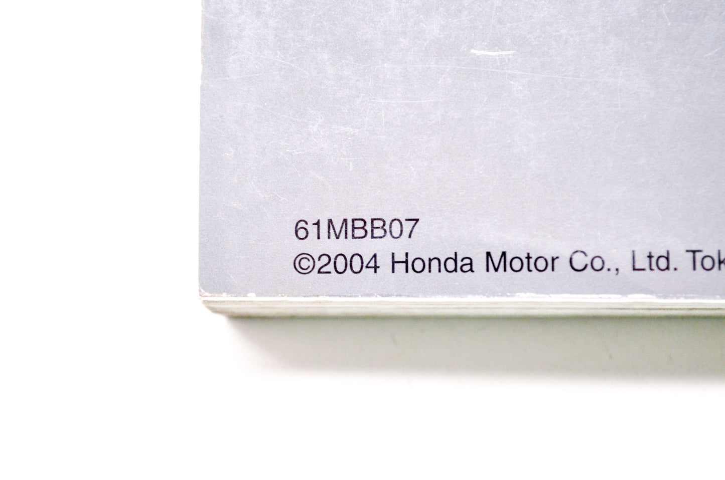 OEM Honda 61MBB07 Service Manual VTR1000F 98-05