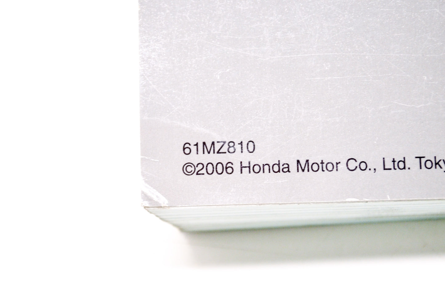 OEM Honda 61MZ810 Service Manual VT600C 97-07