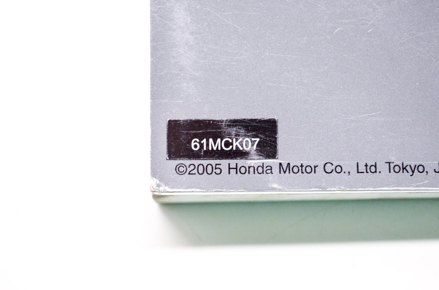 OEM Honda 61MCK07 Service Manual VT1100C2 00-07