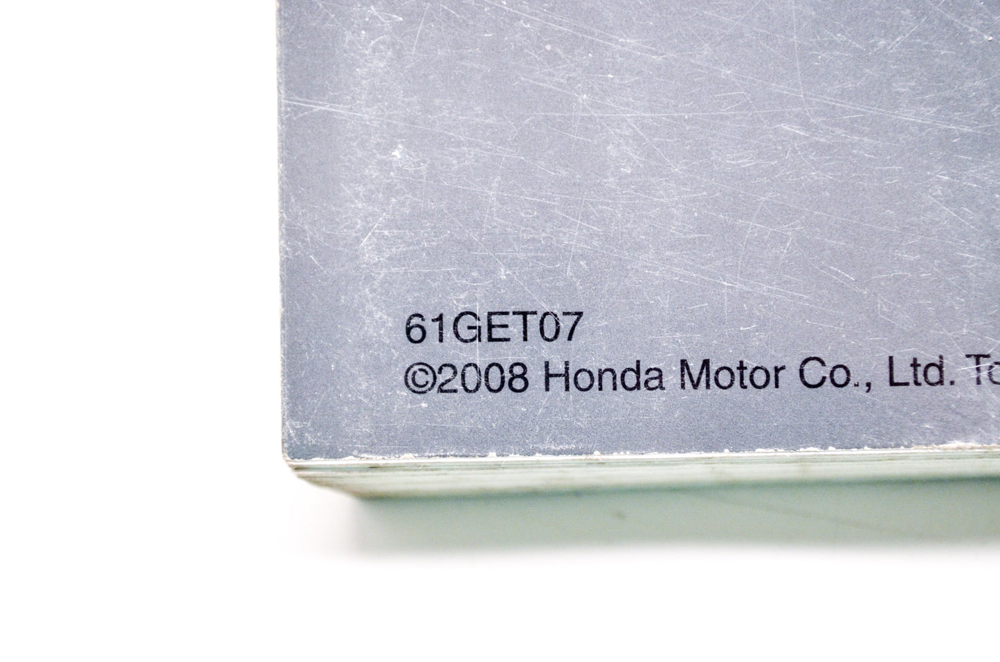 OEM Honda 61GET07 CHF50 02-09 Service Manual