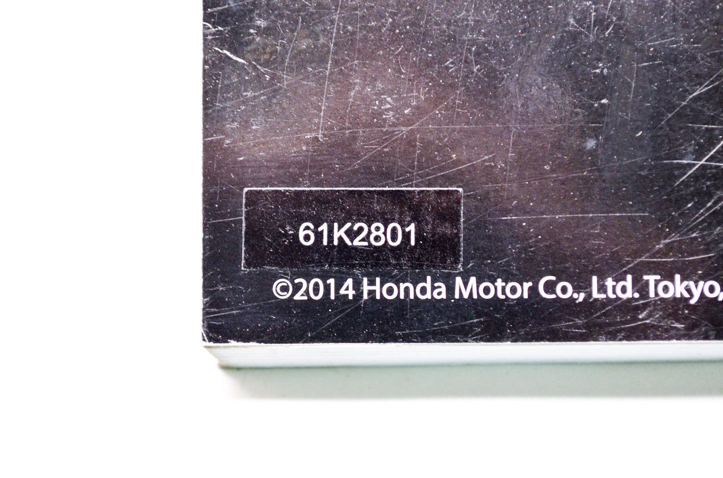 Honda Service Shop Manual 2014-2015 CRF125F/FB