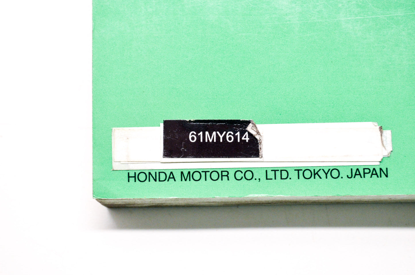 OEM Honda 61MY614 XR650L 93-07 Service Manual