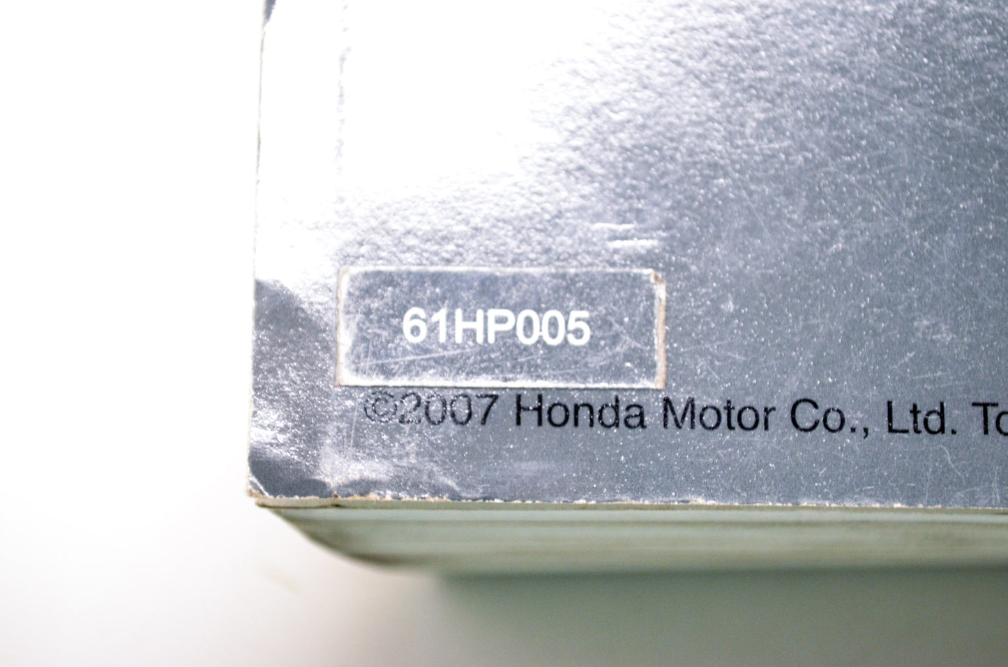 OEM Honda 61HP005 Service Manual TRX500 05-11