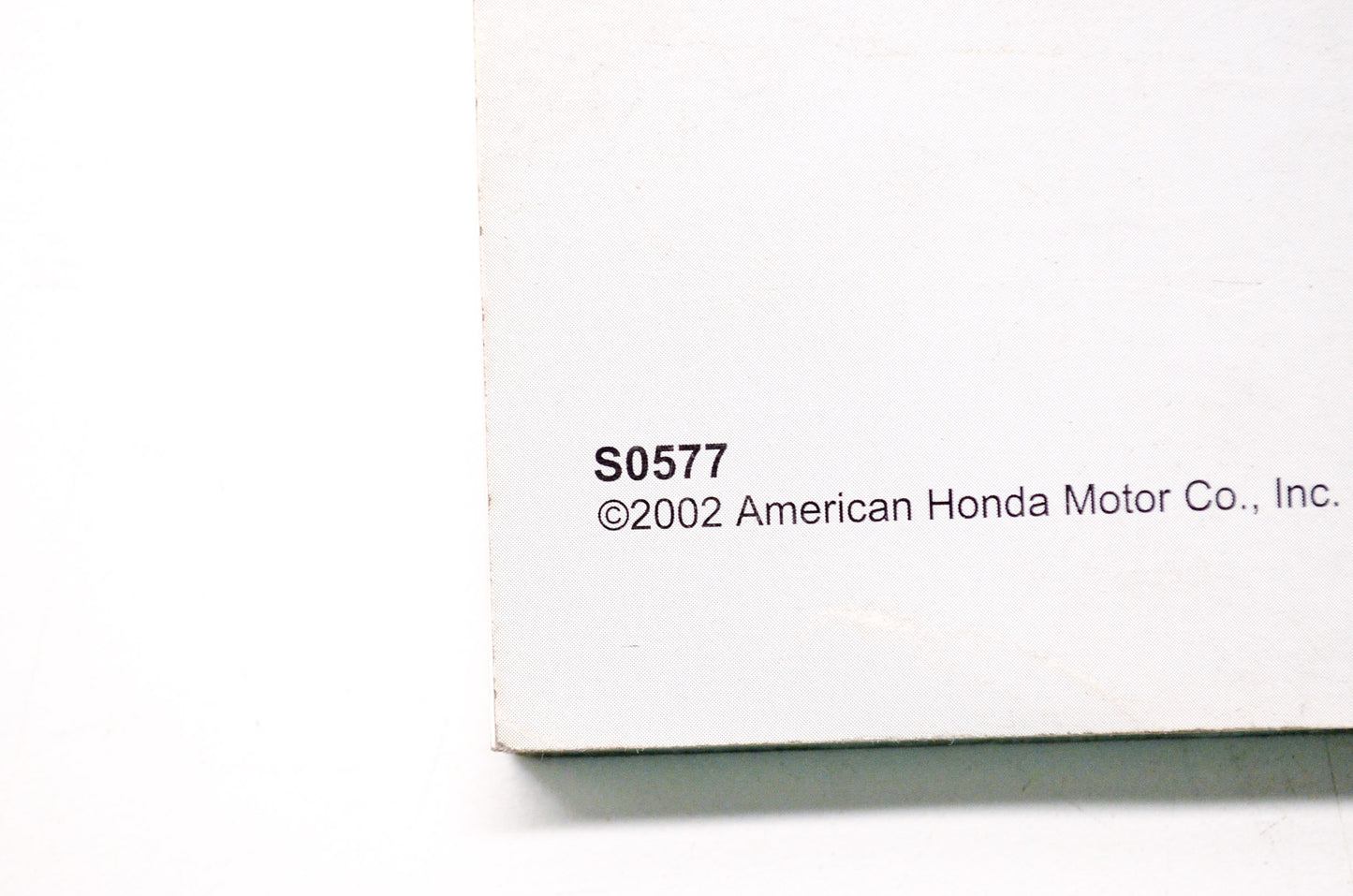 Honda Spec Manual Motorcycle Scooter ATV 1991-1999
