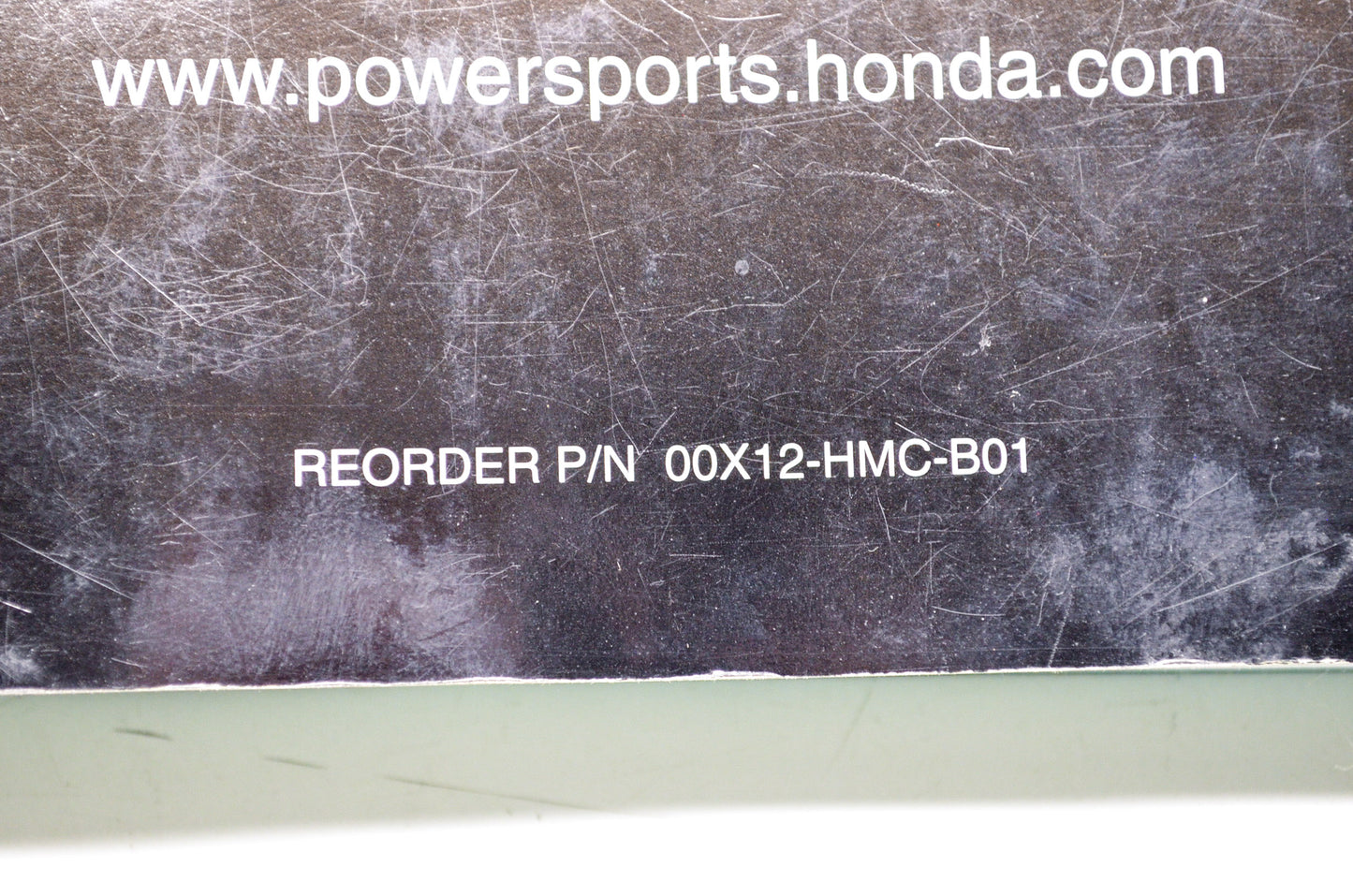 OEM Honda 00X12-HMC-B01 Dealer Parts Price List DPPL Volume 3 2012