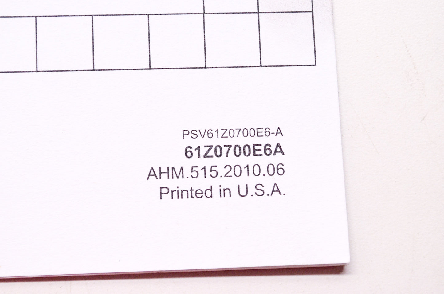 Honda Power Equipment Addendum to EU2000i Service Shop Manual