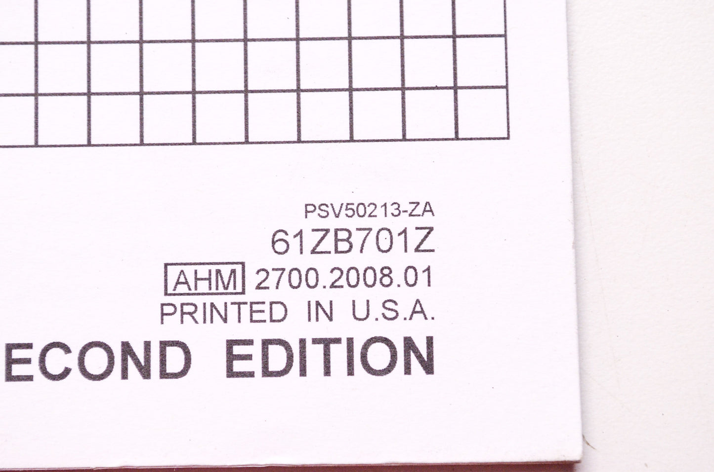 OEM Honda 61ZB701Z Service Shop Manual Supplement Generator EX3300SK1 EX4500SK1