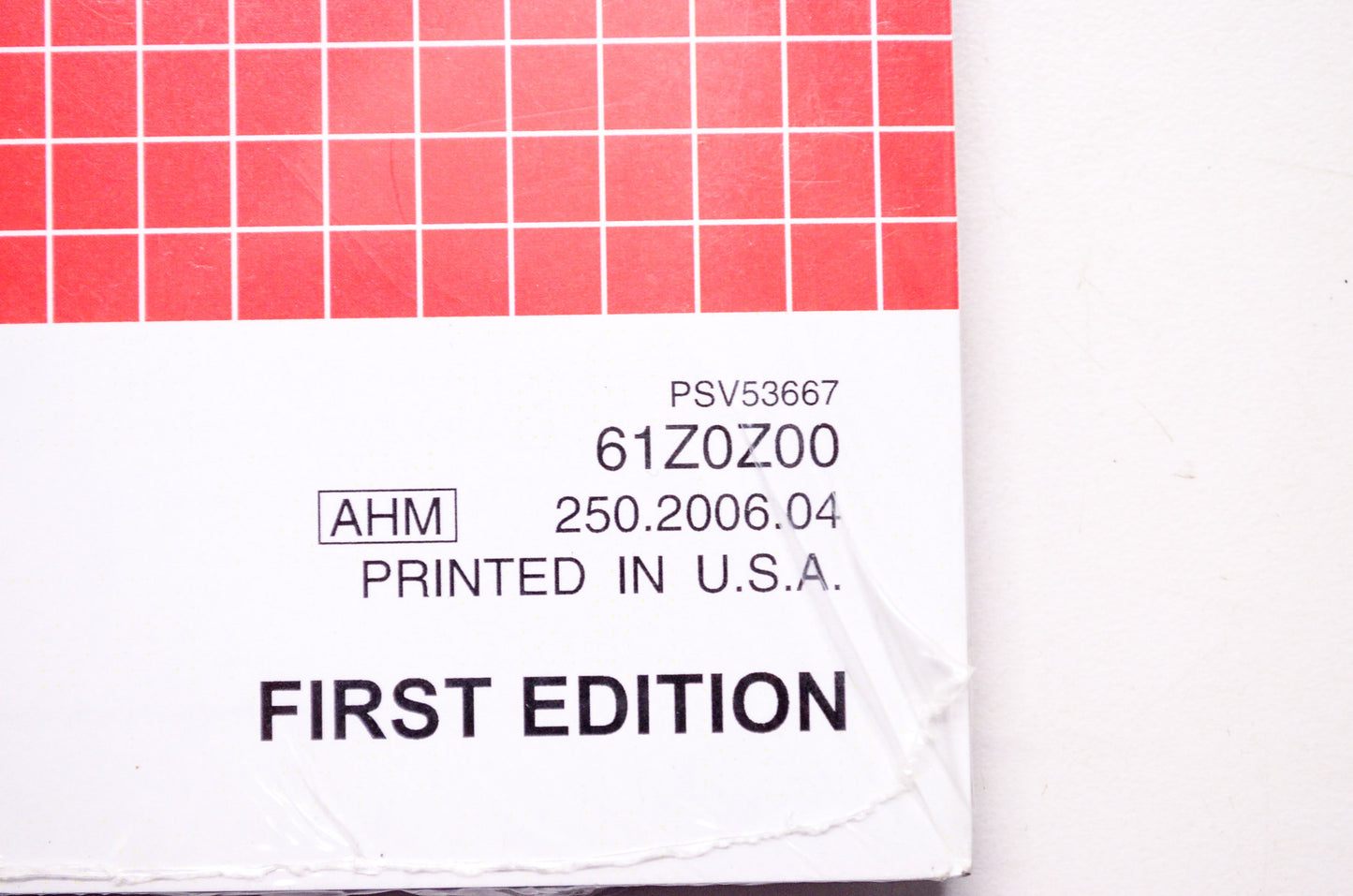 GX35 Service Manual NOS