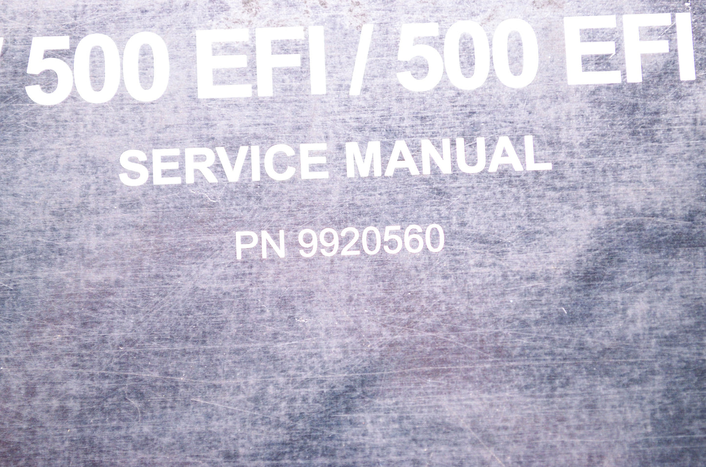 OEM Polaris 9920560 Service Manual 07 Sportsman 450/500
