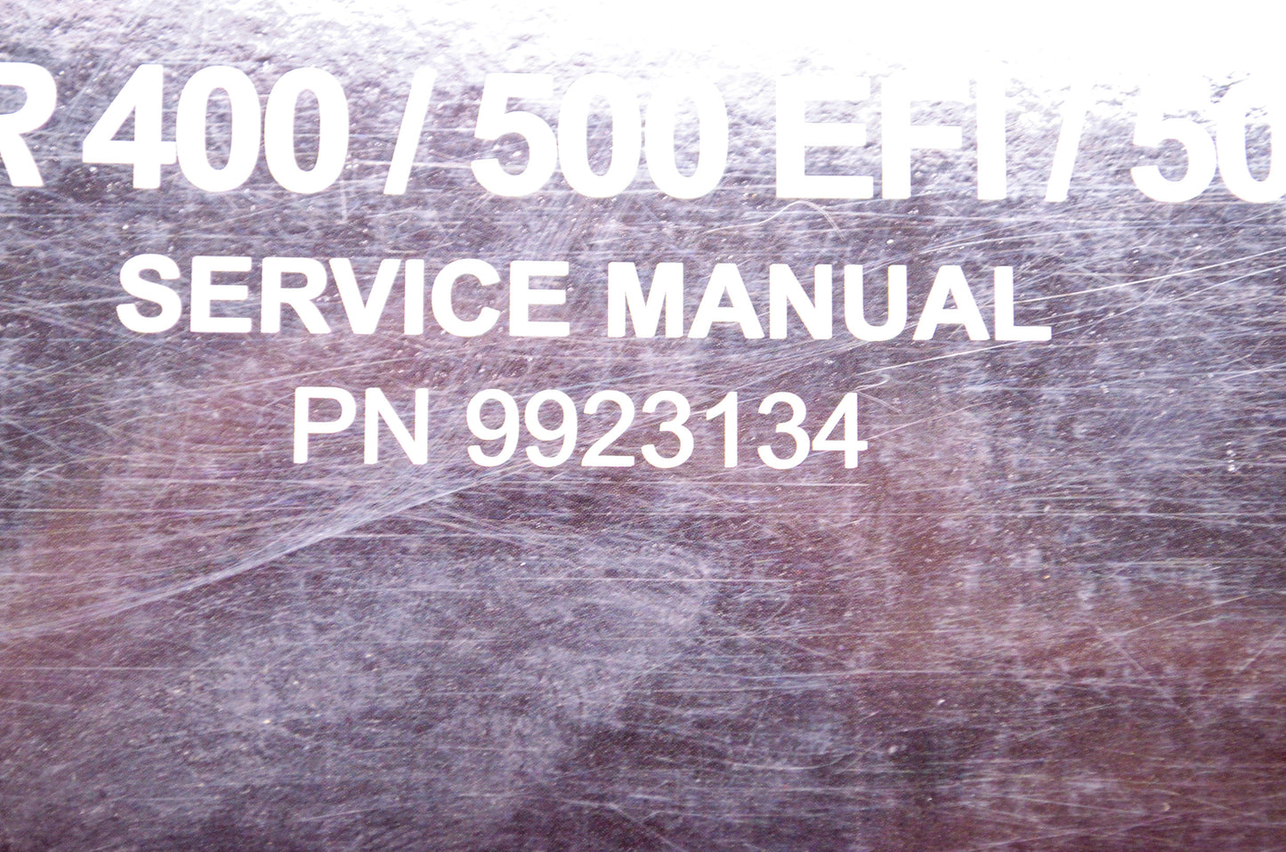 OEM Polaris 9923134 Service Manual 12 Ranger 400/500 4X4