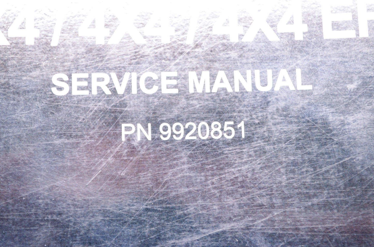 OEM Polaris 9920851 Service Manual 07 Ranger 500/EFI