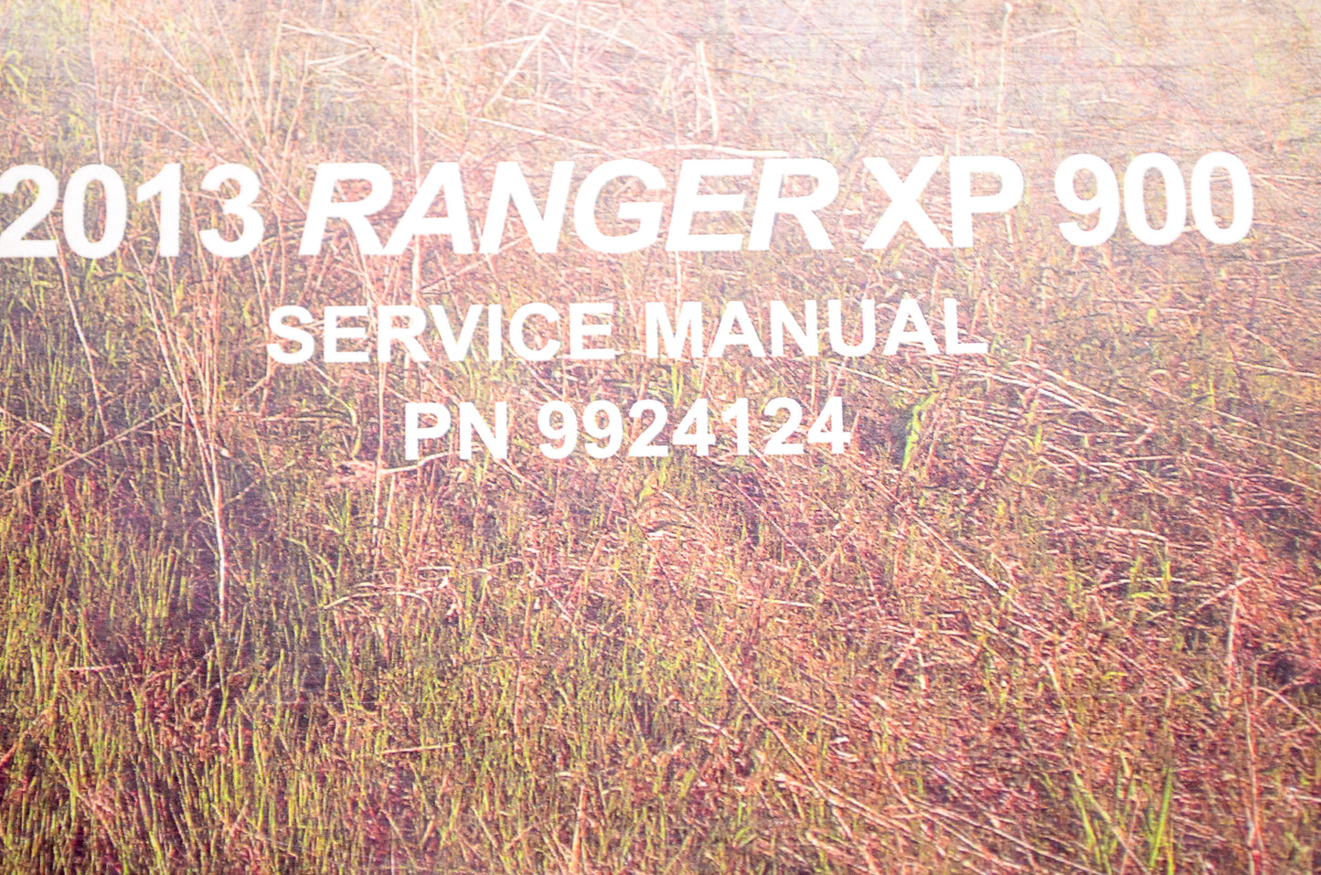 OEM Polaris 9924124 Service Manual 14 Ranger XP/CREW 900