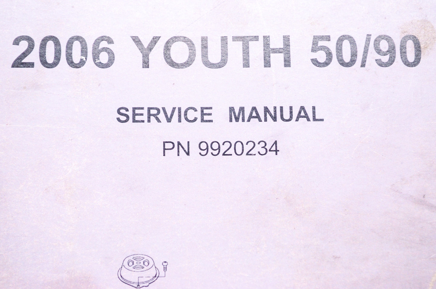 OEM Polaris 9920234 Service Manual 06 Sportsman 90/Predator 50/90