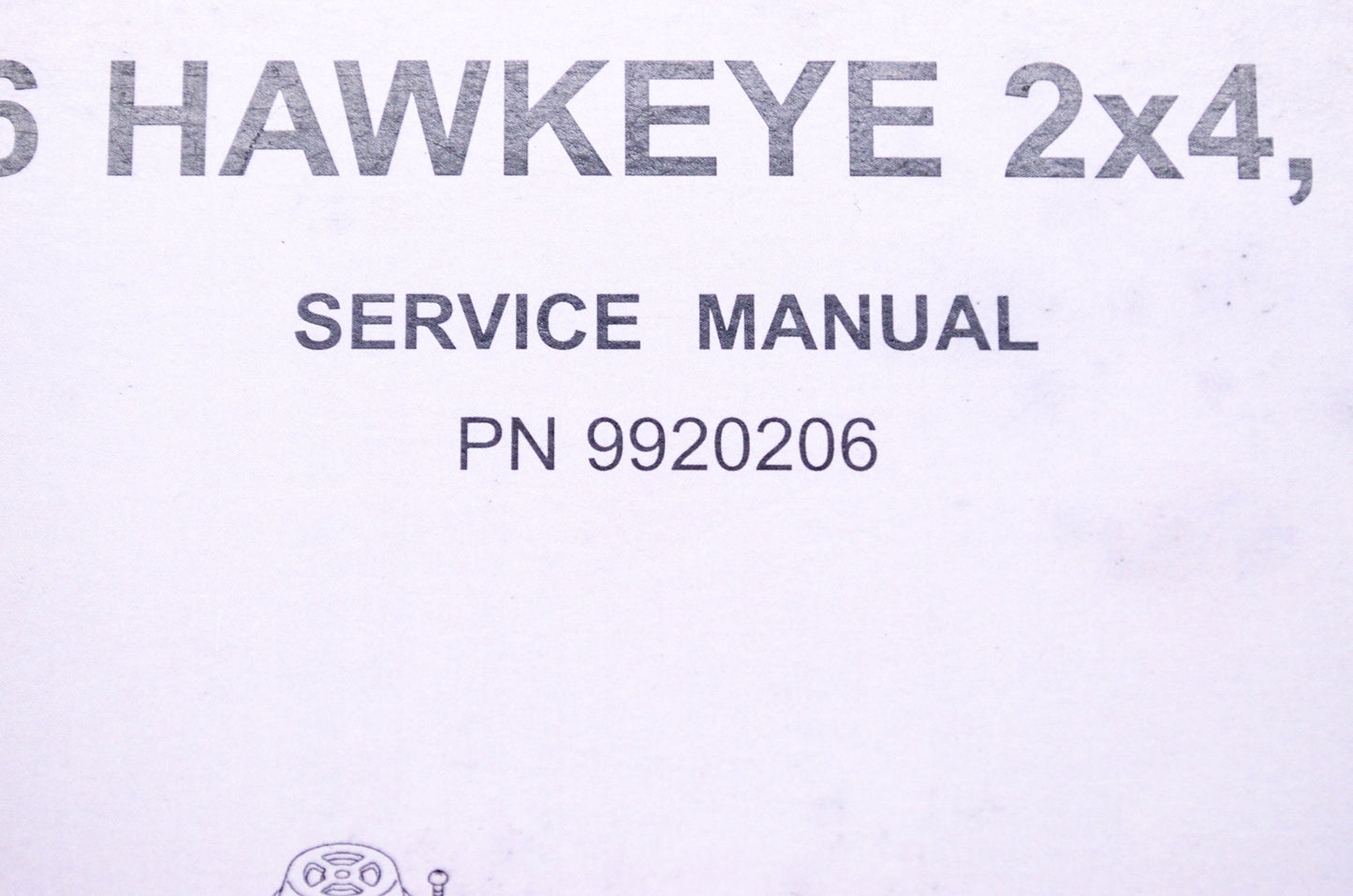 OEM Polaris 9920206 Service Manual 06 P30 2X4/4X4