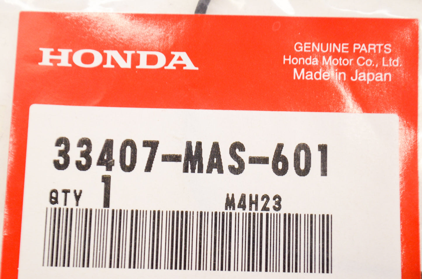 OEM Honda 33407-MAS-601 Lens Gasket NOS