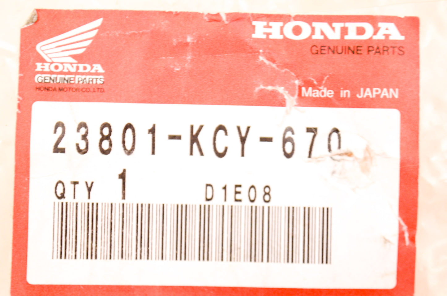 OEM Honda 23801-KCY-670 Sprocket 15T NOS