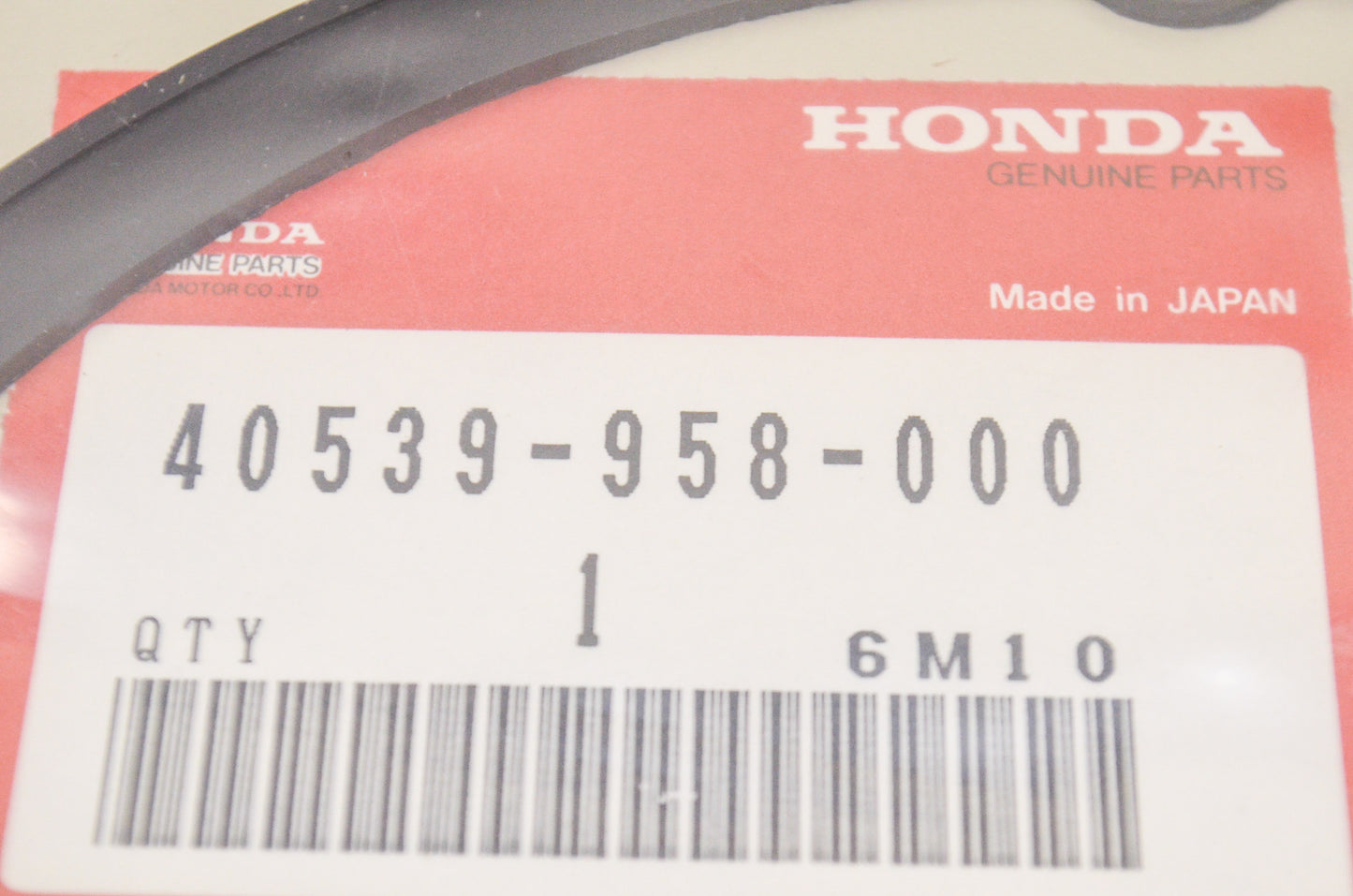 OEM Honda 40539-958-000 Brake Cover Gasket NOS
