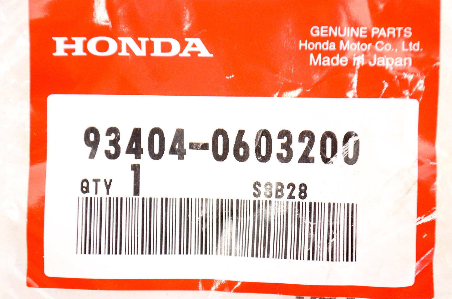 OEM Honda 93404-0603200 Washer Bolt 6X32 NOS