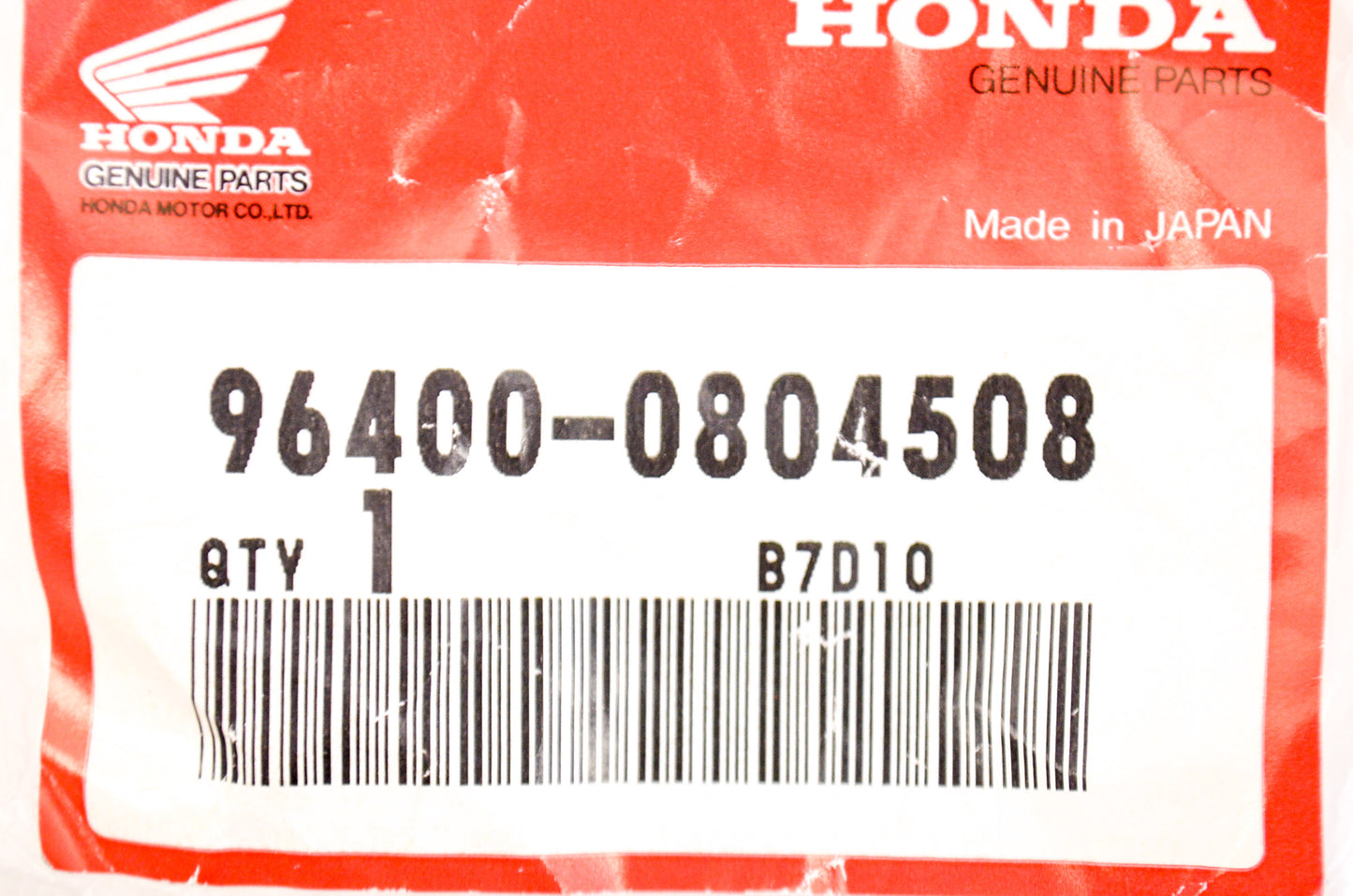 OEM Honda 96400-0804508 Flange Bolt NOS