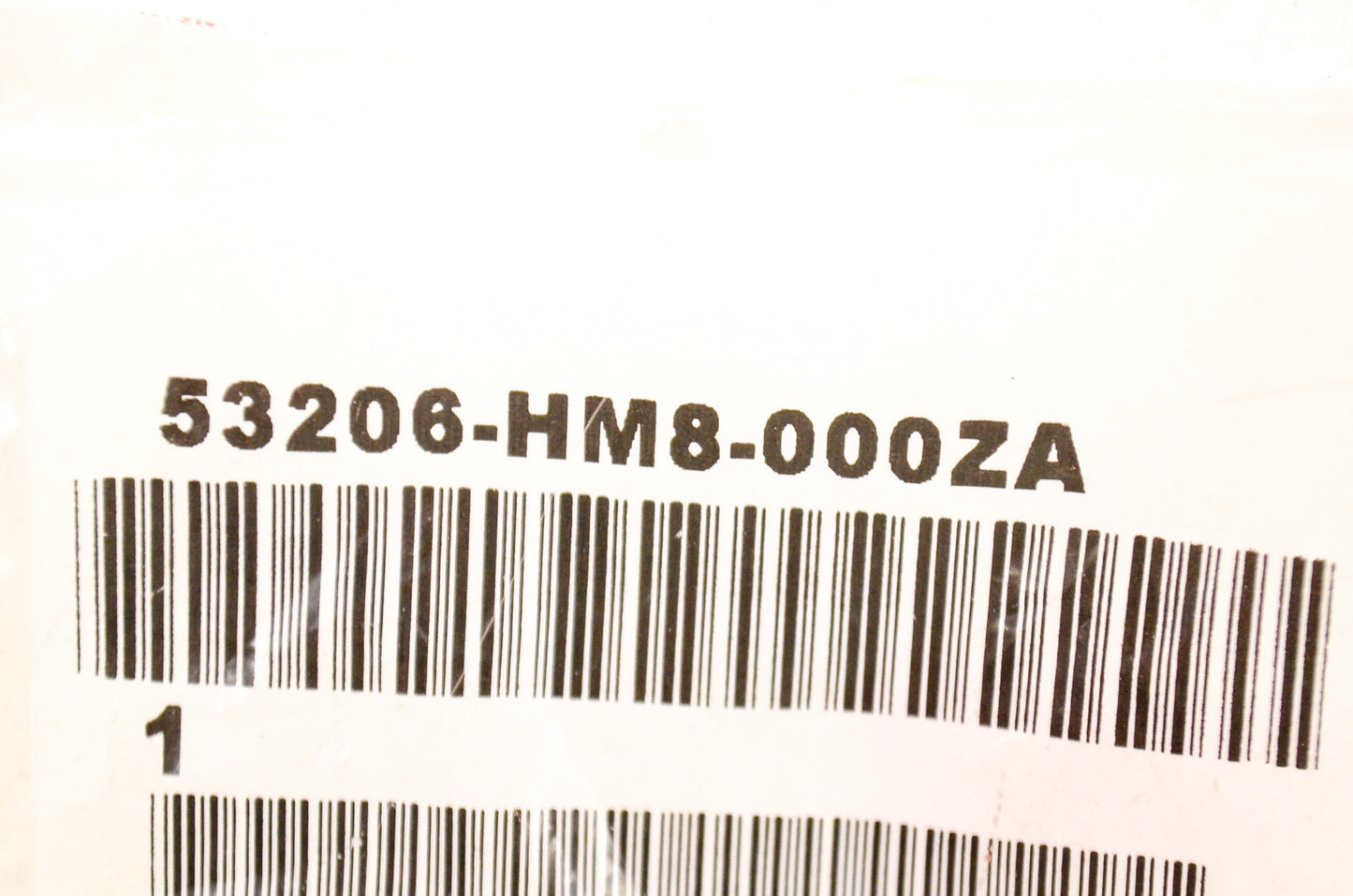 OEM Honda 53206-HM8-000ZA Cap NH1 NOS