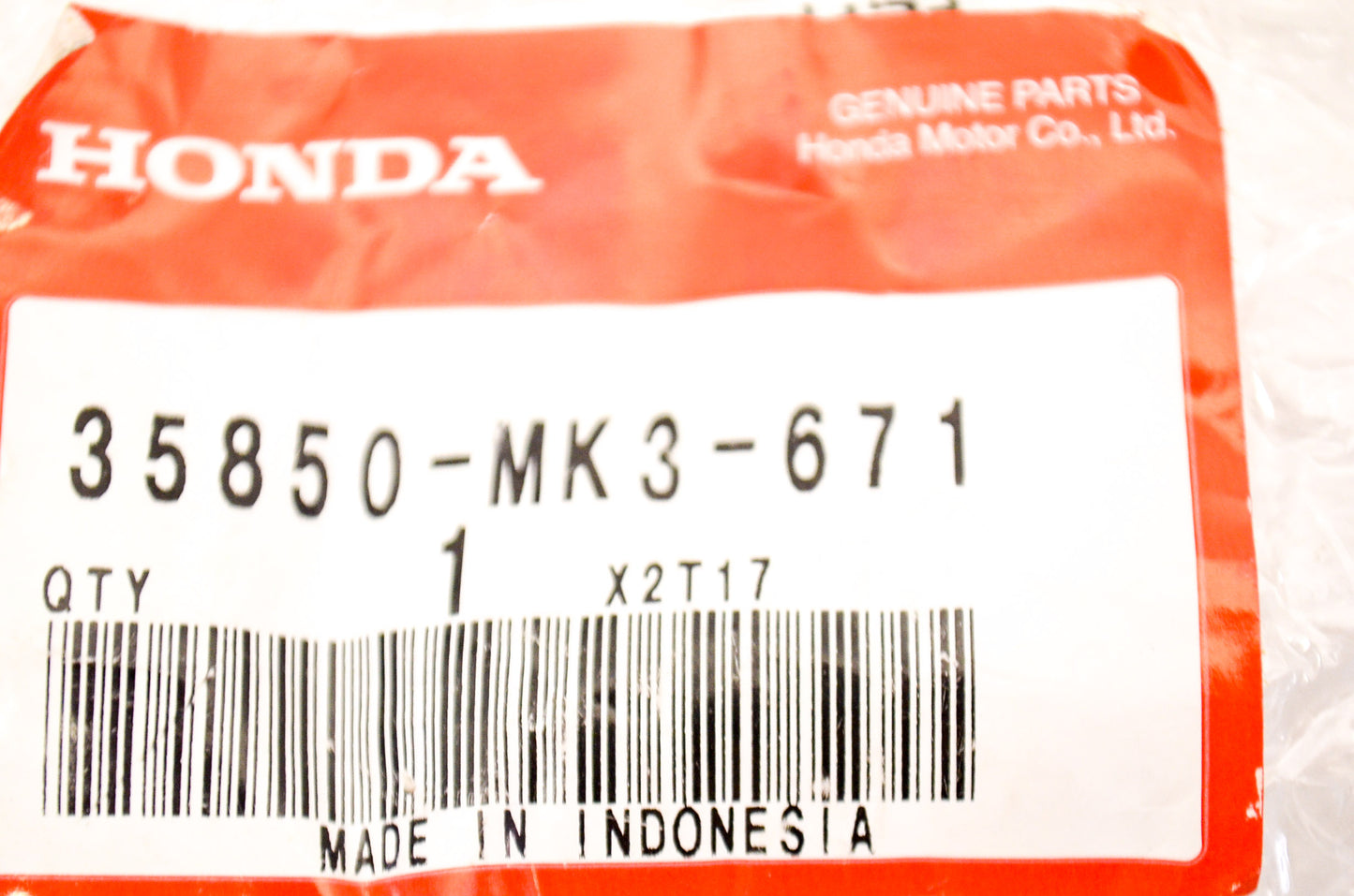 OEM Honda 35850-MK3-671 Starter Magnetic Switch NOS