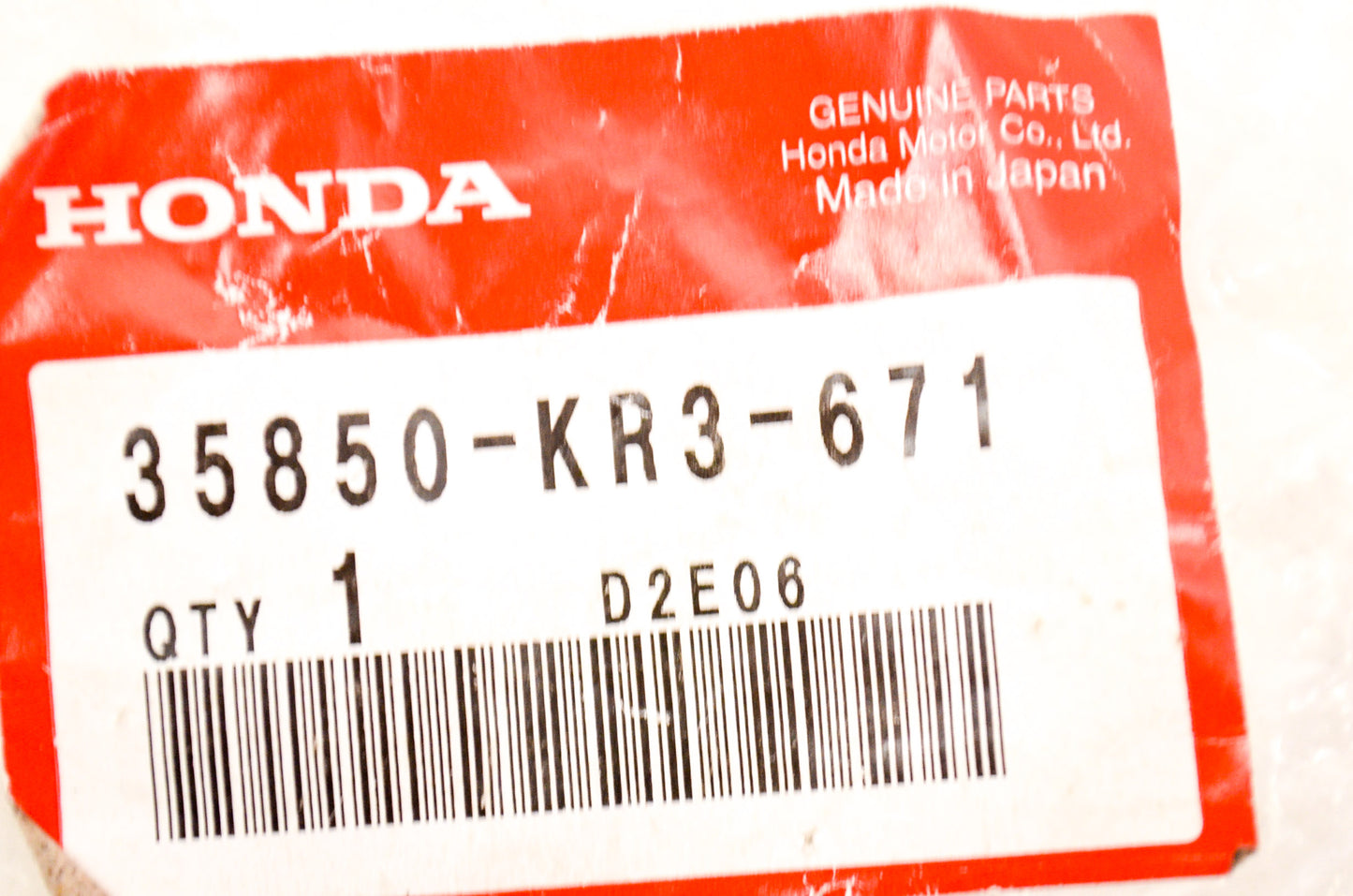 OEM Honda 35850-KR3-671 Starter Magnetic Switch NOS