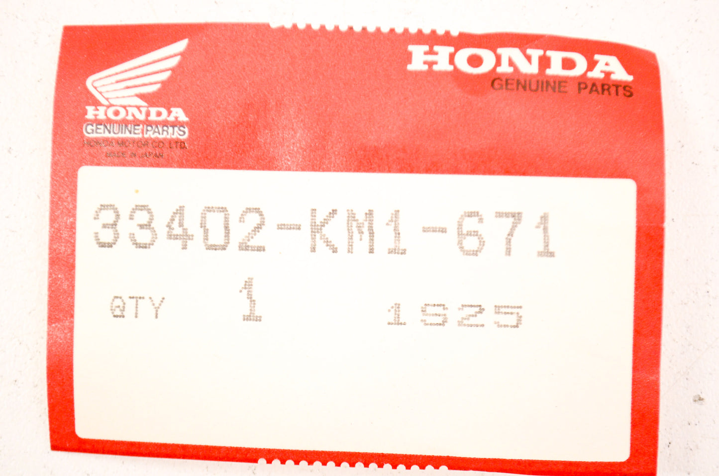 OEM Honda 33402-KM1-671 Front Right Lens NOS