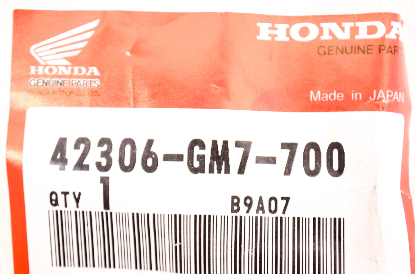 OEM Honda 42306-GM7-700 Rear Axle Collar NOS
