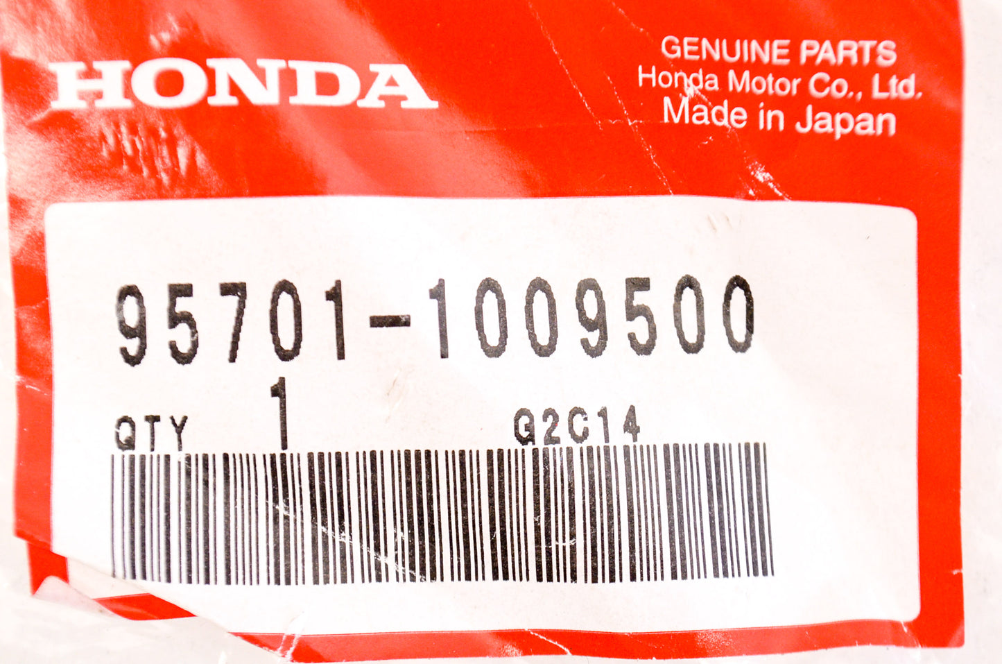 OEM Honda 95701-1009500 Flange Bolt 10X95 NOS