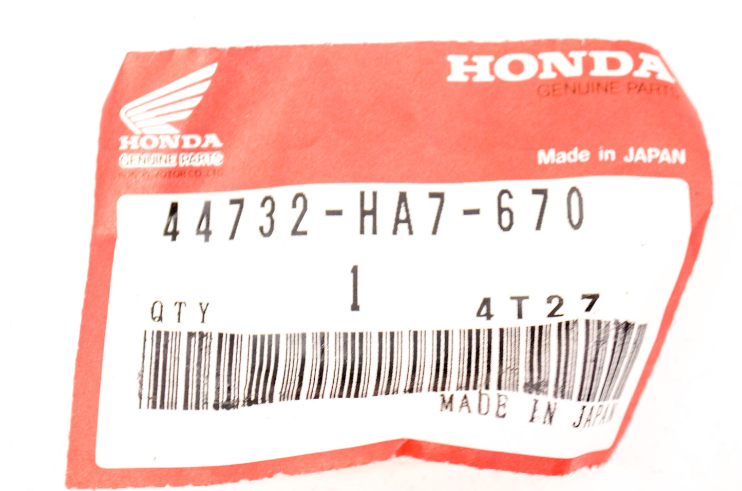 OEM Honda 44732-HA7-670 Wheel Center Cap NOS