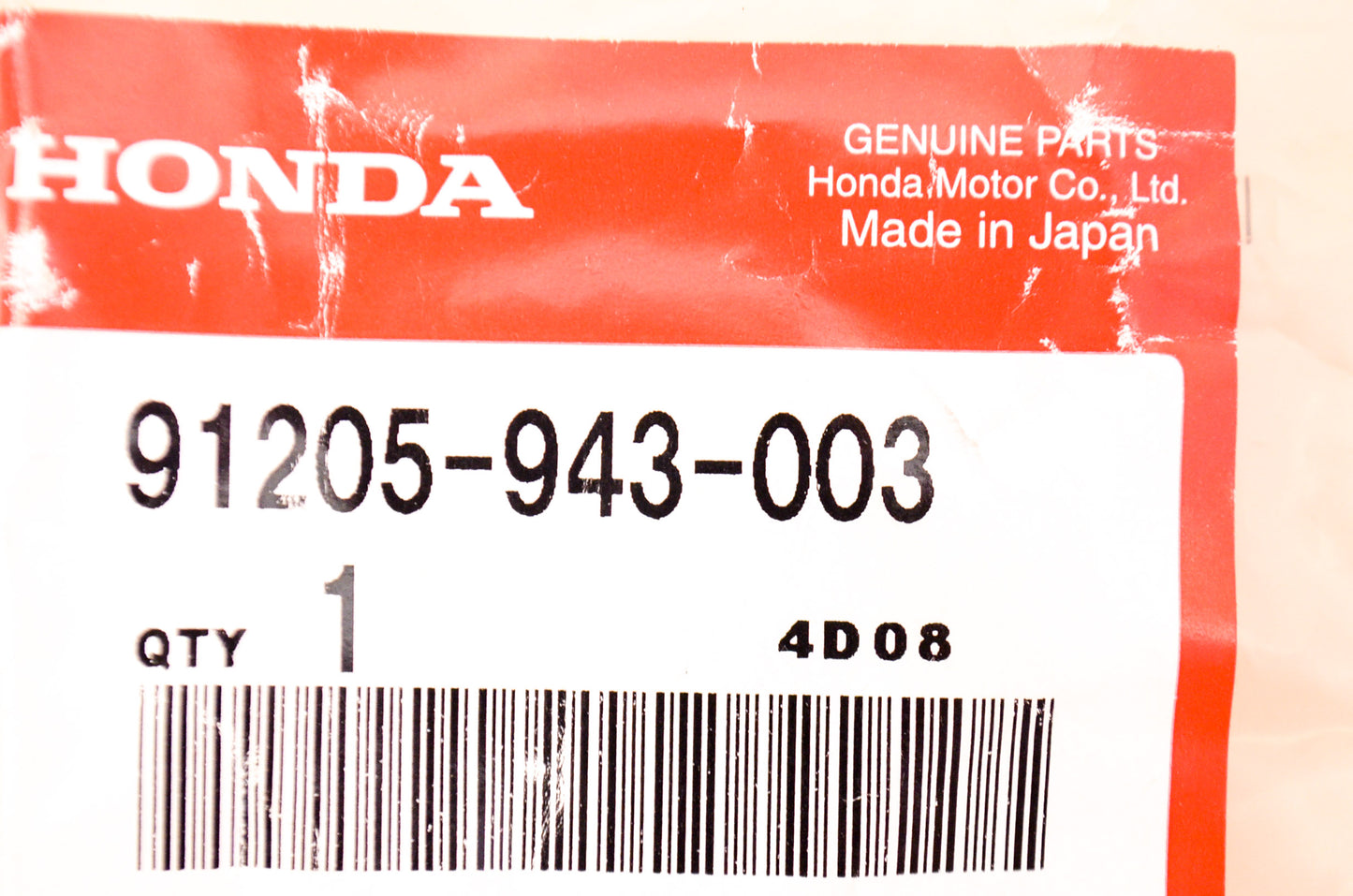 OEM Honda 91205-943-003 Oil Seal 27X37X7 NOS