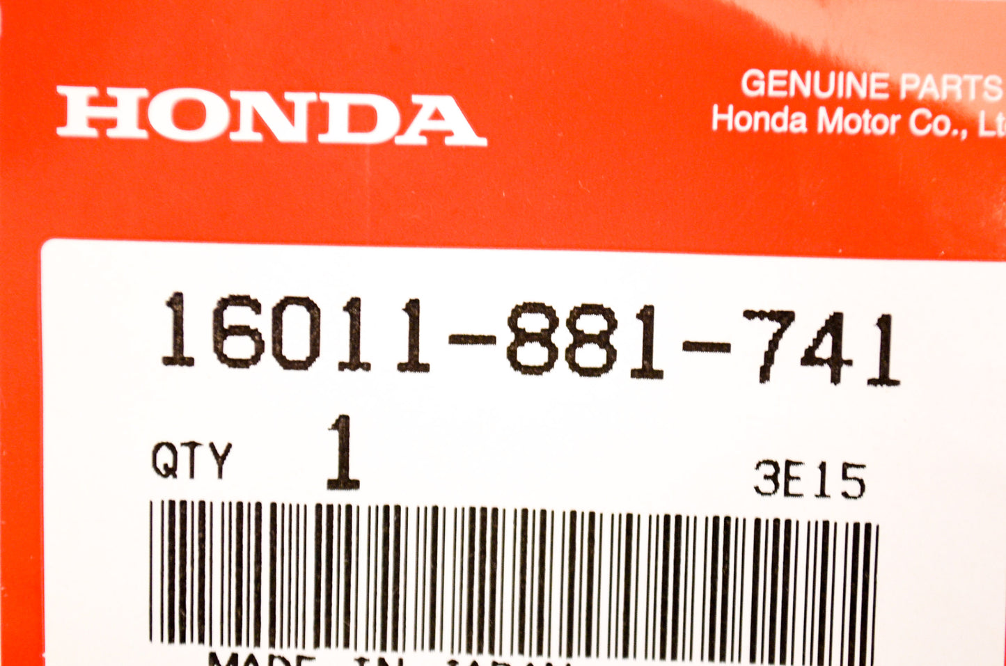 OEM Honda 16011-881-741 Float Valve Set NOS