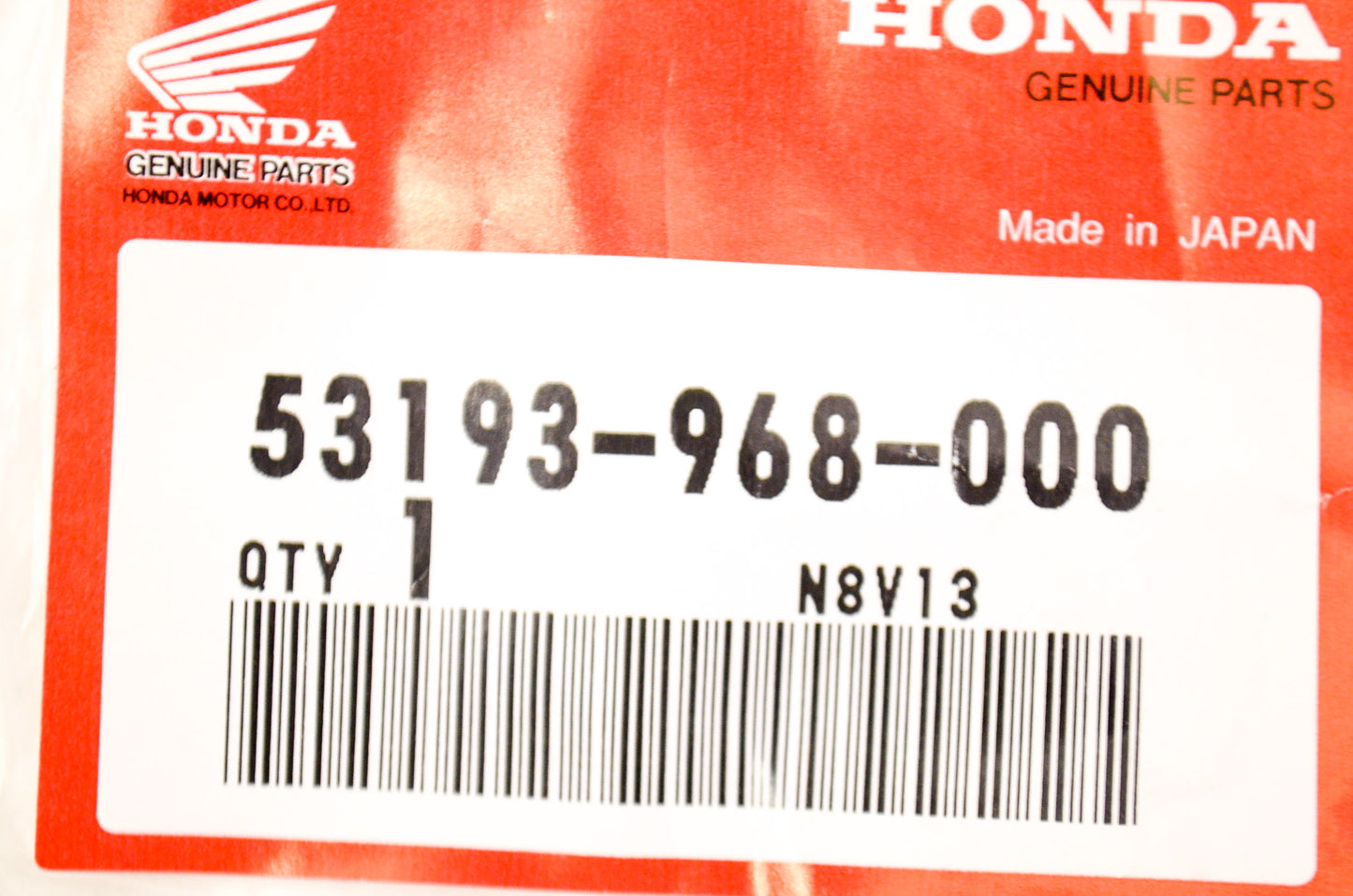 OEM Honda 53193-968-000 Wire Adjusting Bolt NOS