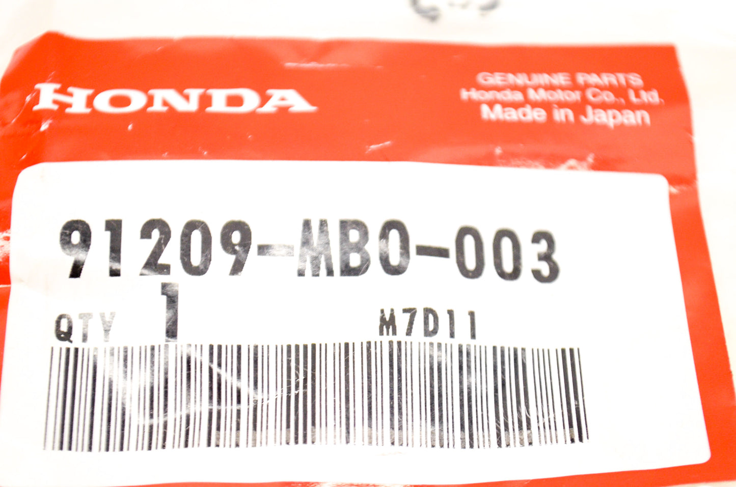 OEM Honda 91209-MB0-003 Oil Seal 8X18X5 NOS
