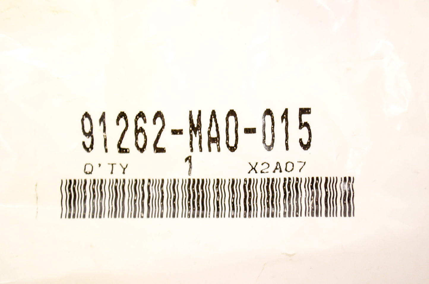 OEM Honda 91262-MA0-015 Rear Seal NOS