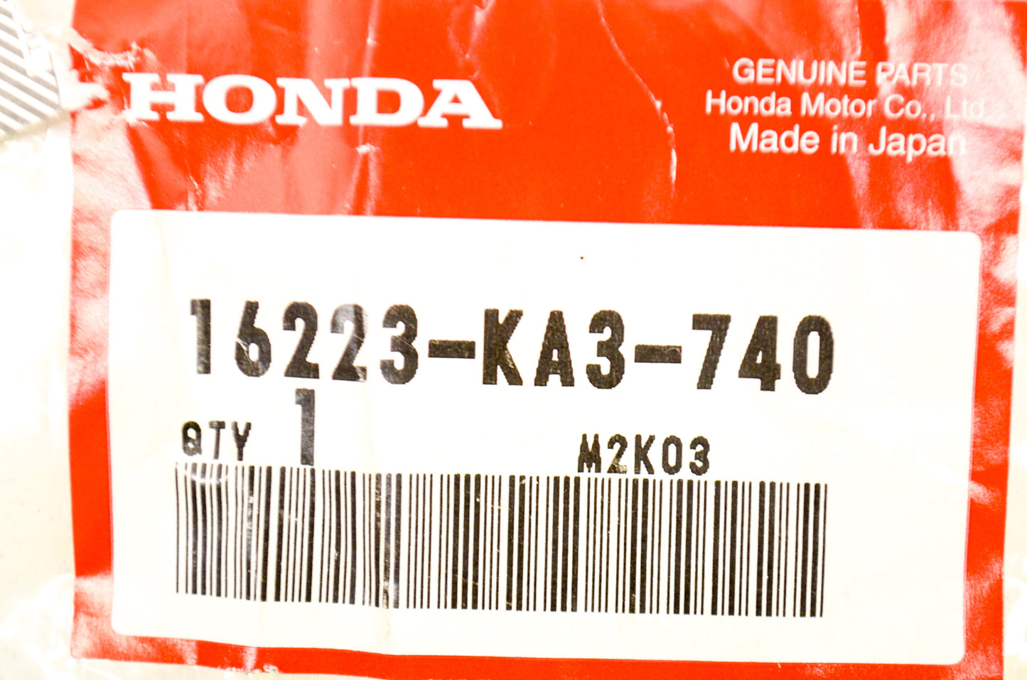 OEM Honda 16223-KA3-740 Insulator Band NOS