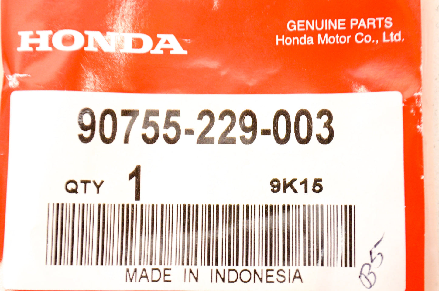 OEM Honda 90755-229-003 Oil Seal 21X37X7 NOS