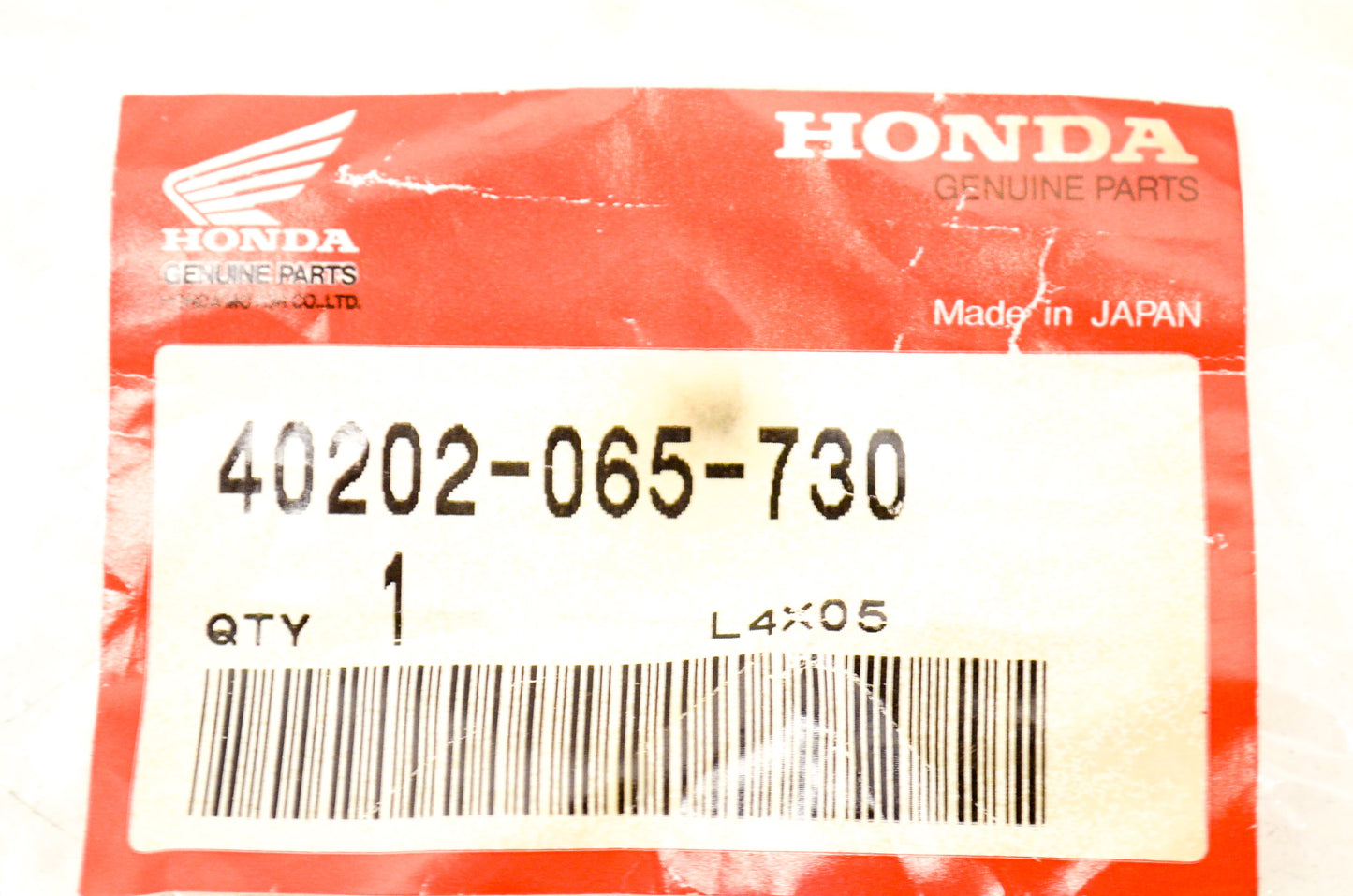 OEM Honda 40202-065-730 Chain Guide Rubber NOS