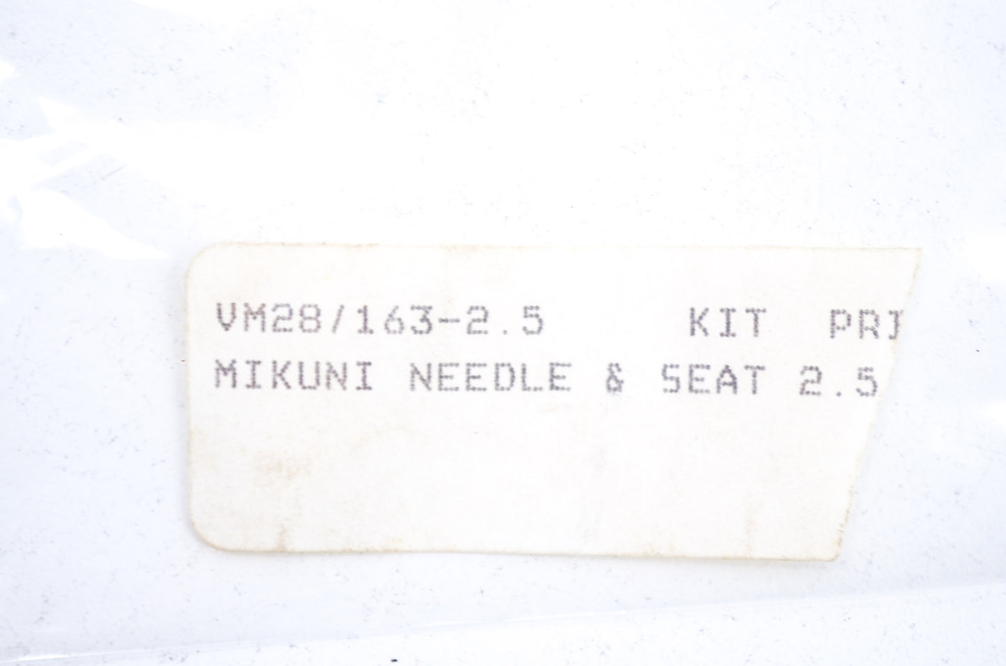 New Mikuni Needle and Seat Assembly 2.5 NOS