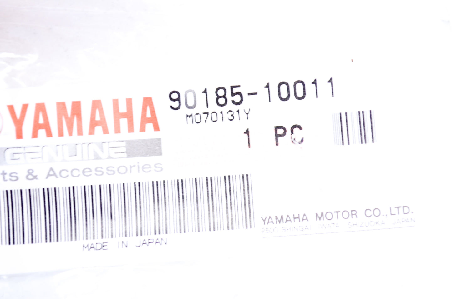 OEM Yamaha 90185-10011-00 Self-Locking Nut
